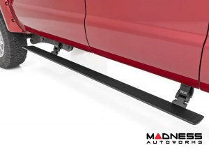 Ford Super Duty Side Steps - Power Running Board - Rough Country - Dual Motor Ford Super Duty Side Steps - Power Running Board - Rough Country - Dual Motor